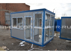 Блок-контейнер 4м, проходная, г.Ставрополь в Нартане