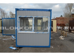Блок-контейнер 4м, проходная, г.Ставрополь в Нартане