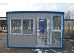 Блок-контейнер 4м, проходная, г.Ставрополь в Нартане